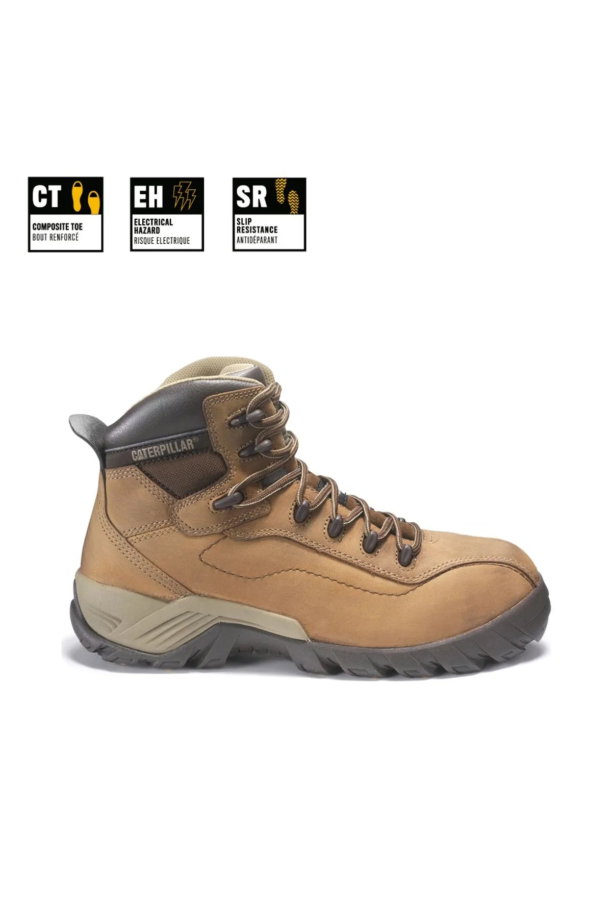 Caterpillar P712538 Botas Nitrogen Comosite To - Dark Beige