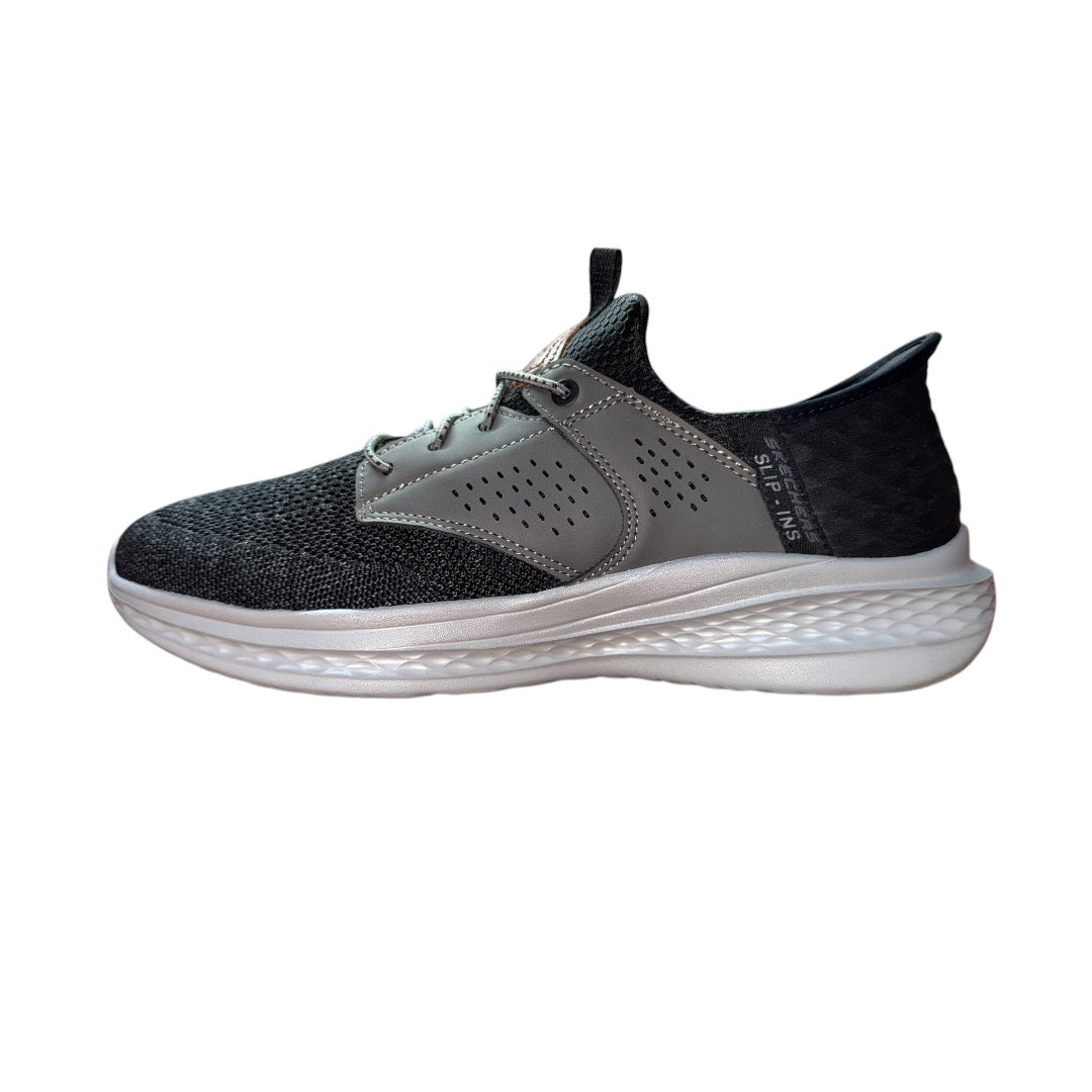 SKECHERS SLIP INS RELAXED 210889/BKGY