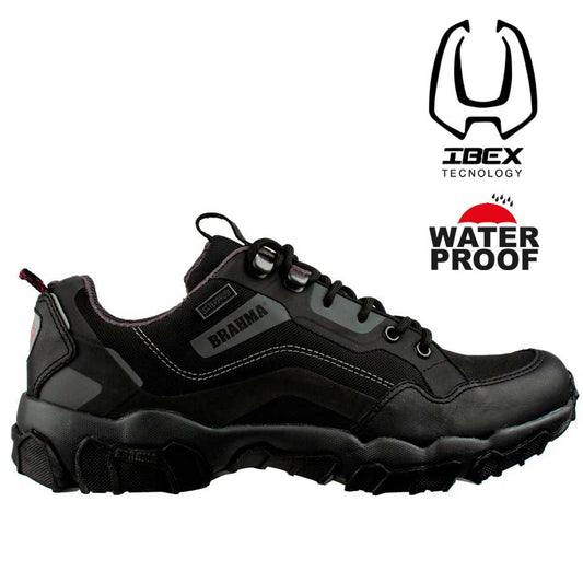 Brahma IX3181-NEG Zapatos Hombre Ibex Trekking Waterproof