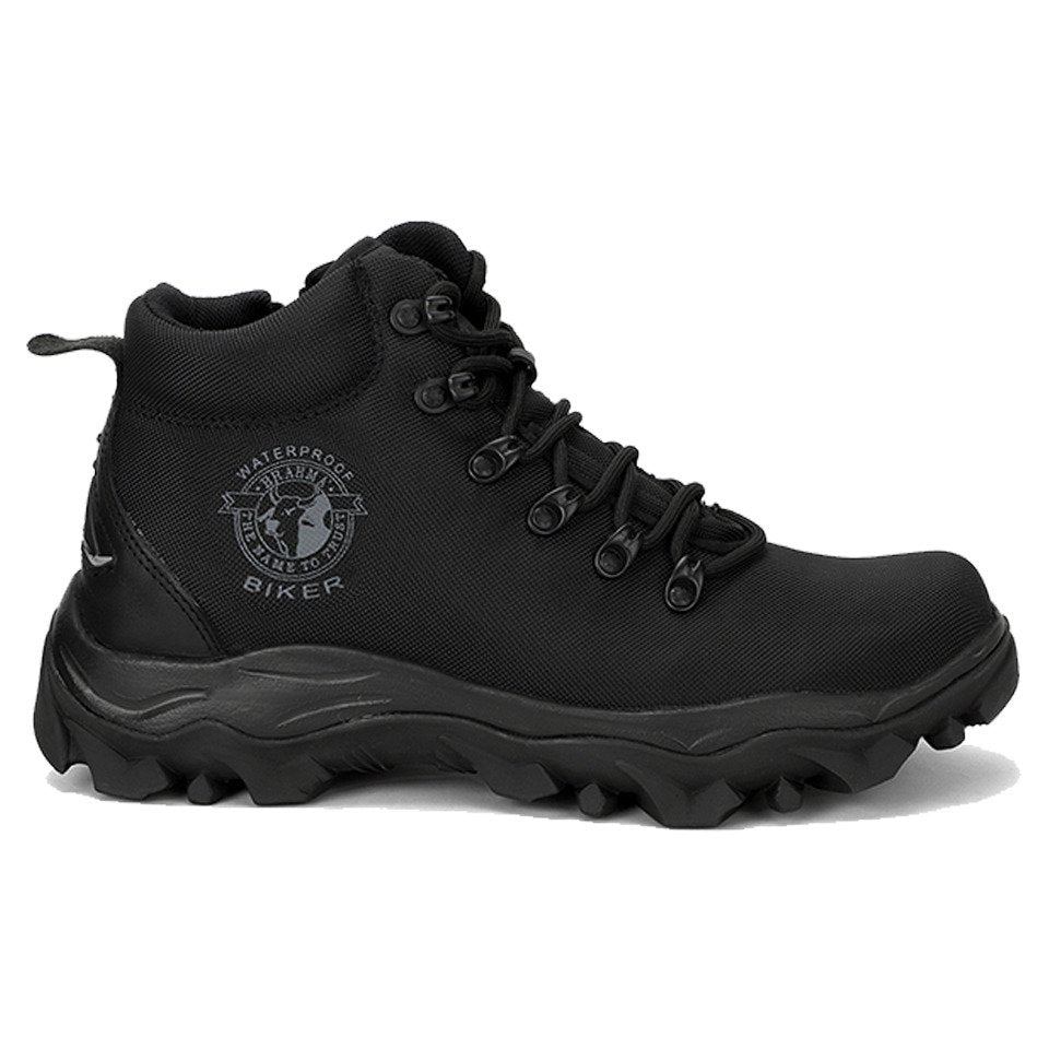 Brahma RQ3286-NEG Botas Hombre Biker Waterproof